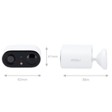 IMOU Cell Go, Trådløst kamera med batteri, Full-Color, SD-kort slot, Hvid