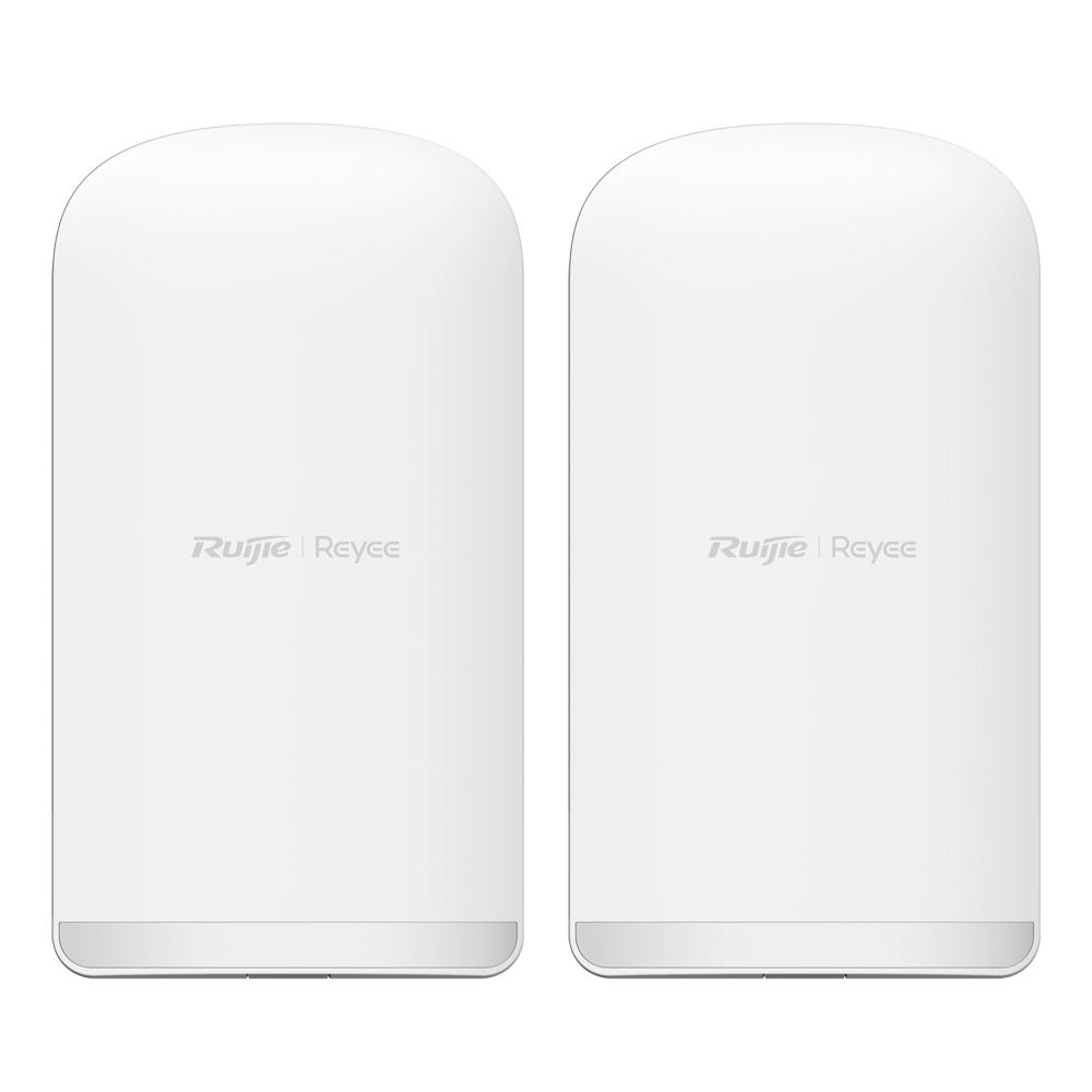 2x Reyee IP54 Outdoor Wireless Bridge 5km, 2x RJ45 1000Mbps