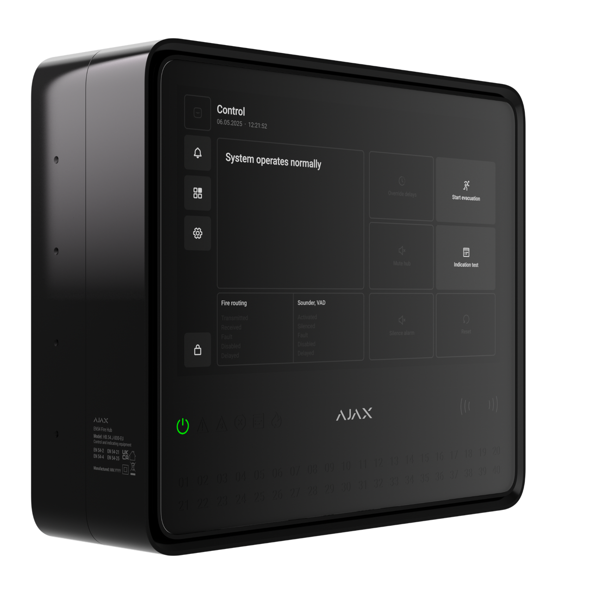 Ajax EN54 Fire Hub Sort