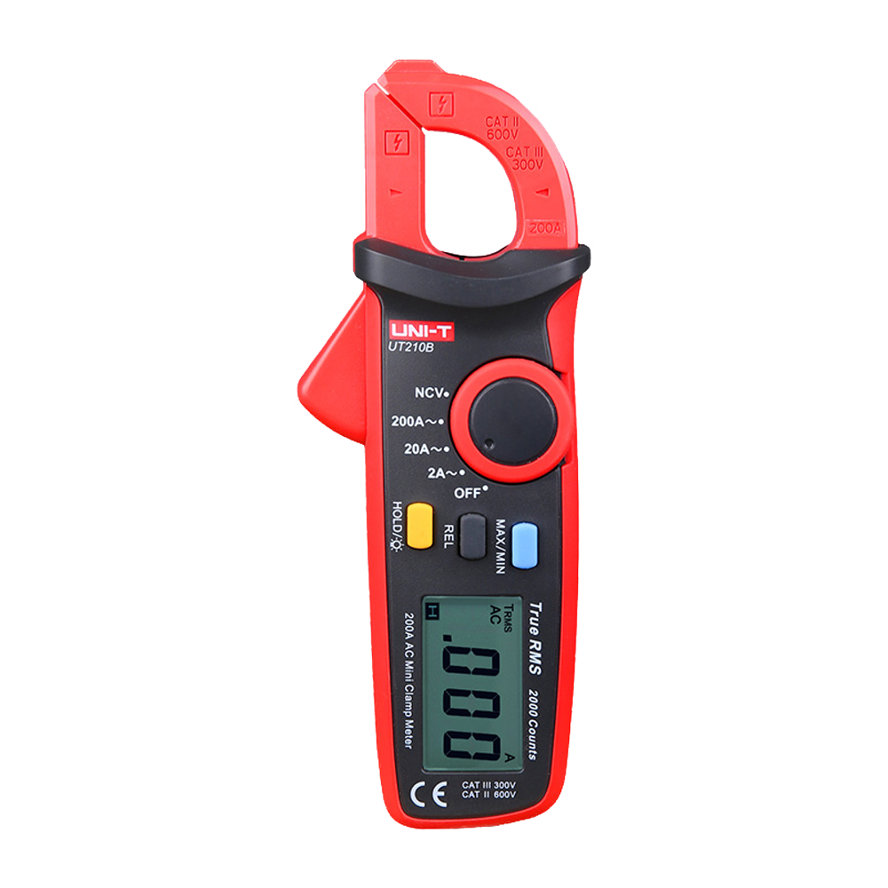 UNI-T Tang amperemeter, AC måling 200A, True RMS