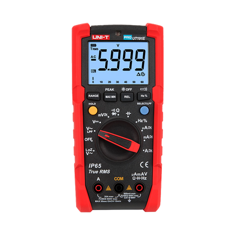UT191E UNI-T Industrielt multimeter, True RMS