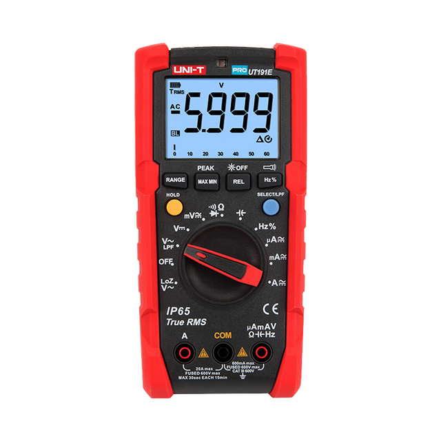 UT191E UNI-T Industrielt multimeter, True RMS