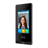 Akuvox dørtelefon m. ansigtsgenkendelse, 7" touchskærm, PoE, adgangskontrol, 2 relæ, Cloud, SIM LTE