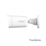 Milesight Q-serie AI TrueColor Bullet IP-kamera, 8.0MP 1/1,8", 2,8mm, FOV 112°, 40m IR + 30m White LED, I/O, IP67/IK10, hvid.