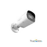 Milesight Q-serie AI TrueColor Bullet zoom IP-kamera, 4.0MP 1/1,8", 2,8-13,5mm, FOV 112-47°, 60m IR + 60m White LED, I/O, IP67/IK10, hvid.
