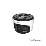Milesight AI TrueColor Dome Dual-lens panorama IP-kamera, 2x4.0MP, 4mm, FOV 180°, 30m IR + White LED, IP67/IK10, hvid.