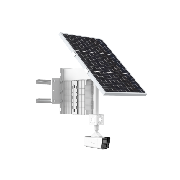 MS-SP111_bundle Milesight Offgrid Kamera bundle, 4MP 2,8mm FOV 111°, 100w solcellepanel, 962 Wh batteri, 4G, MicroSD, GPS. (SP111, A02, SA02, S100B96)