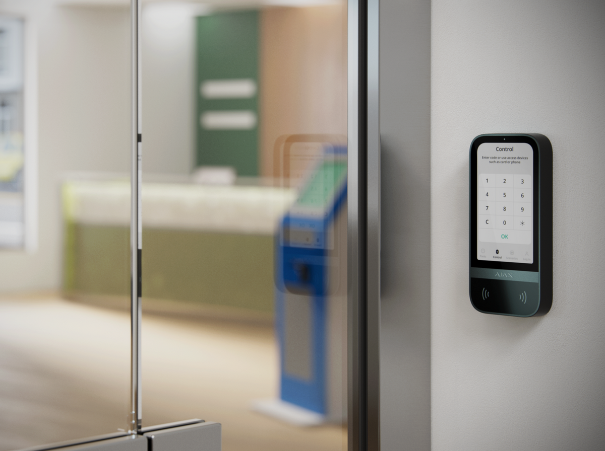 Ajax S-Line KeyPad TouchScreen G3 Sort