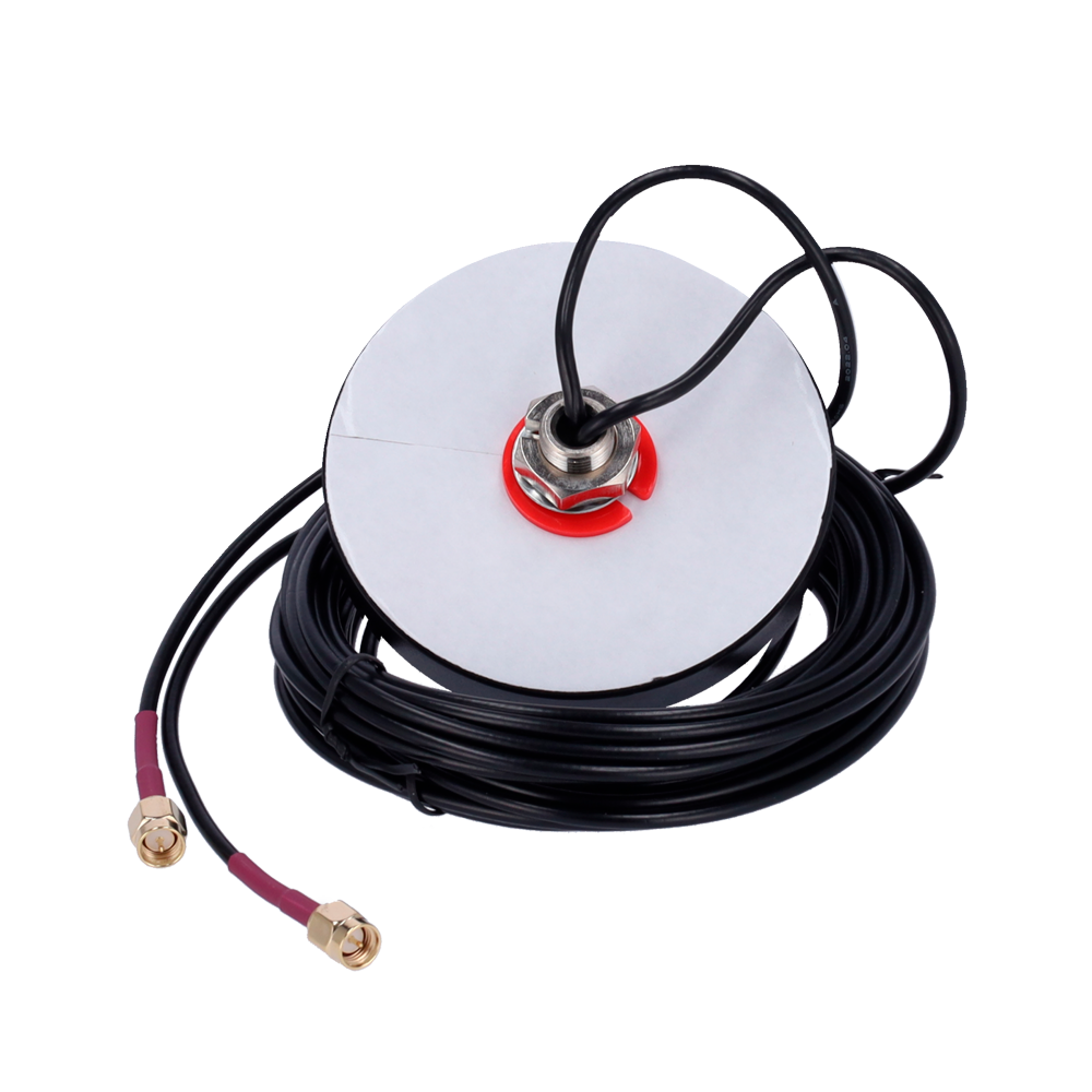 4G antenne, SMA stik, -20°- 85°, 50ohm, 800-2700 MHz, 3m kabel