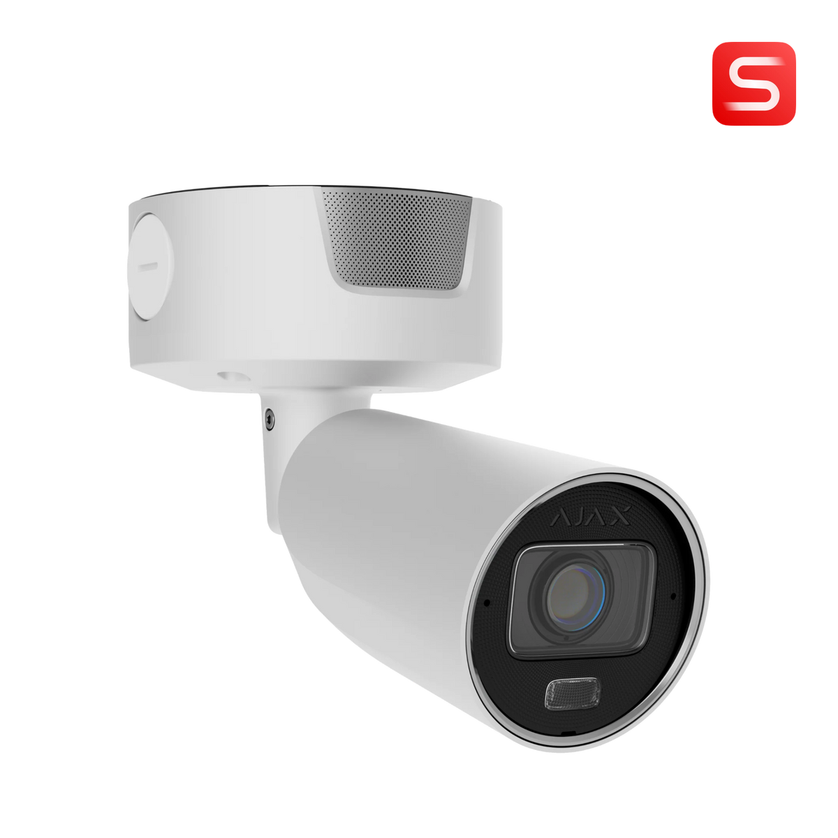 Ajax S-Line BulletCam HLVF, 8MP Hvid