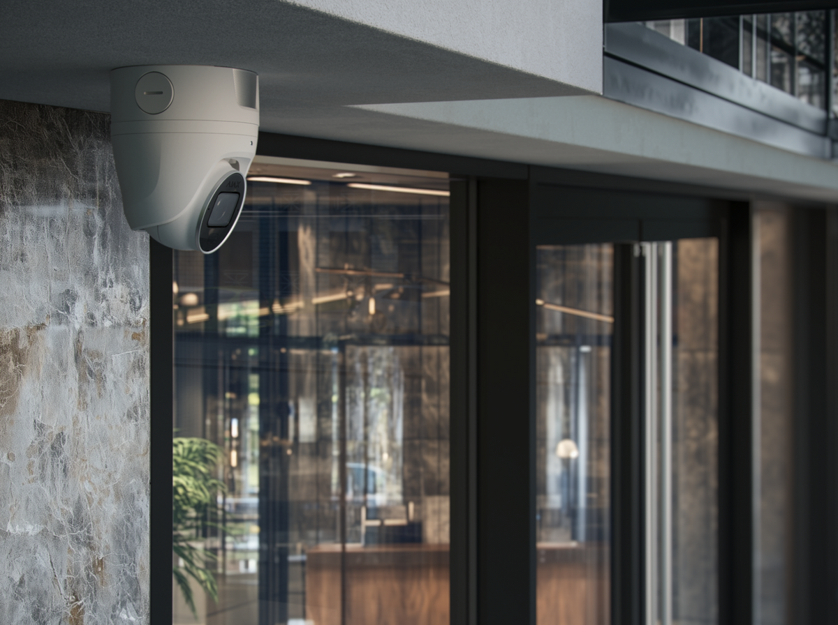Ajax S-Line TurretCam HLVF, 8MP Hvid