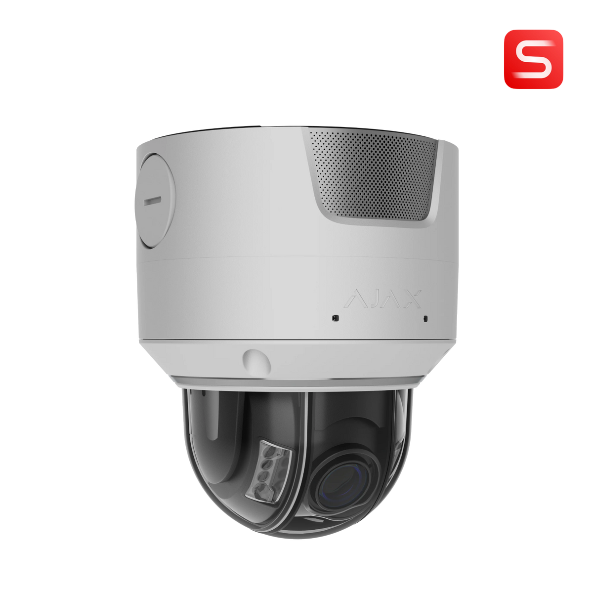 Ajax S-Line DomeCam HLVF, 8MP Hvid