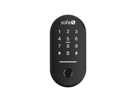 30113 Zafe Trådløs kodetastatur BLE, brik, PIN og fingeraftryk. Batteri drevet