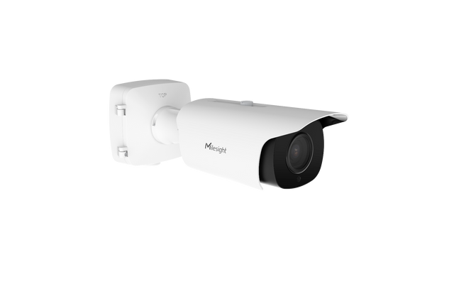TS4466-X4RIPG1 Milesight ANPR vej Pro-bullet plus IP-kamera, 4,0MP 1/1,8", 8mm-32mm, FOV 44°-13°, 40m max, IP67/IK10, I/O + Wiegand NDAA