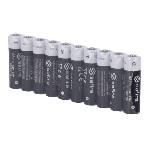 AA Lithiumbatteri 1,5V FR6/FR14505 3000mAh 10-pak