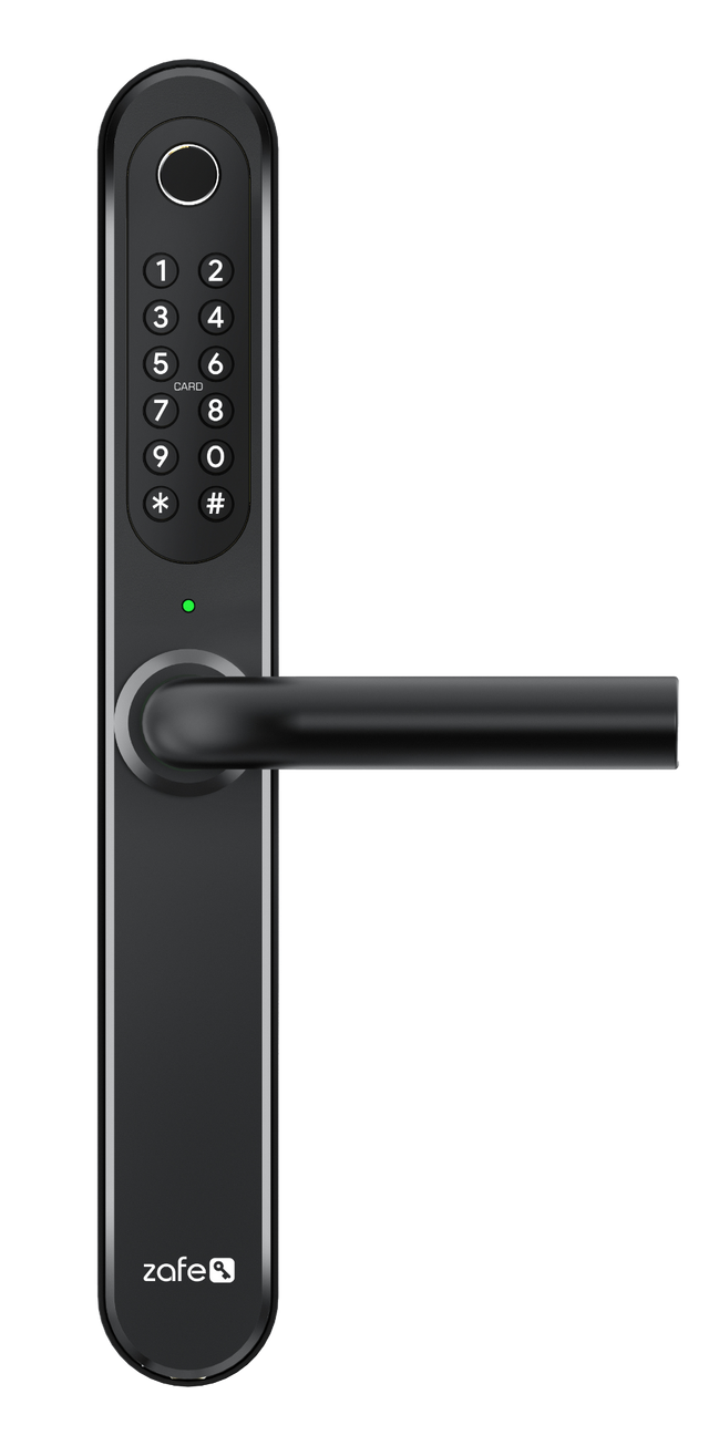 Zafe T-Lock SCANDI 39 mm sort med fysiske knapper
