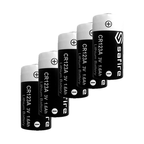 CR123A Lithiumbatteri 3,0V 1600mAh 50-pak