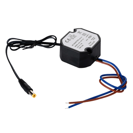 Strømadapter 12V 1A/12W Vejrbestandig IP67