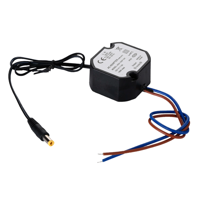 Strømadapter 12V 1A/12W Vejrbestandig IP67