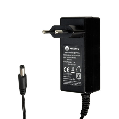 Strømforsyning 12V 2A Jackstik