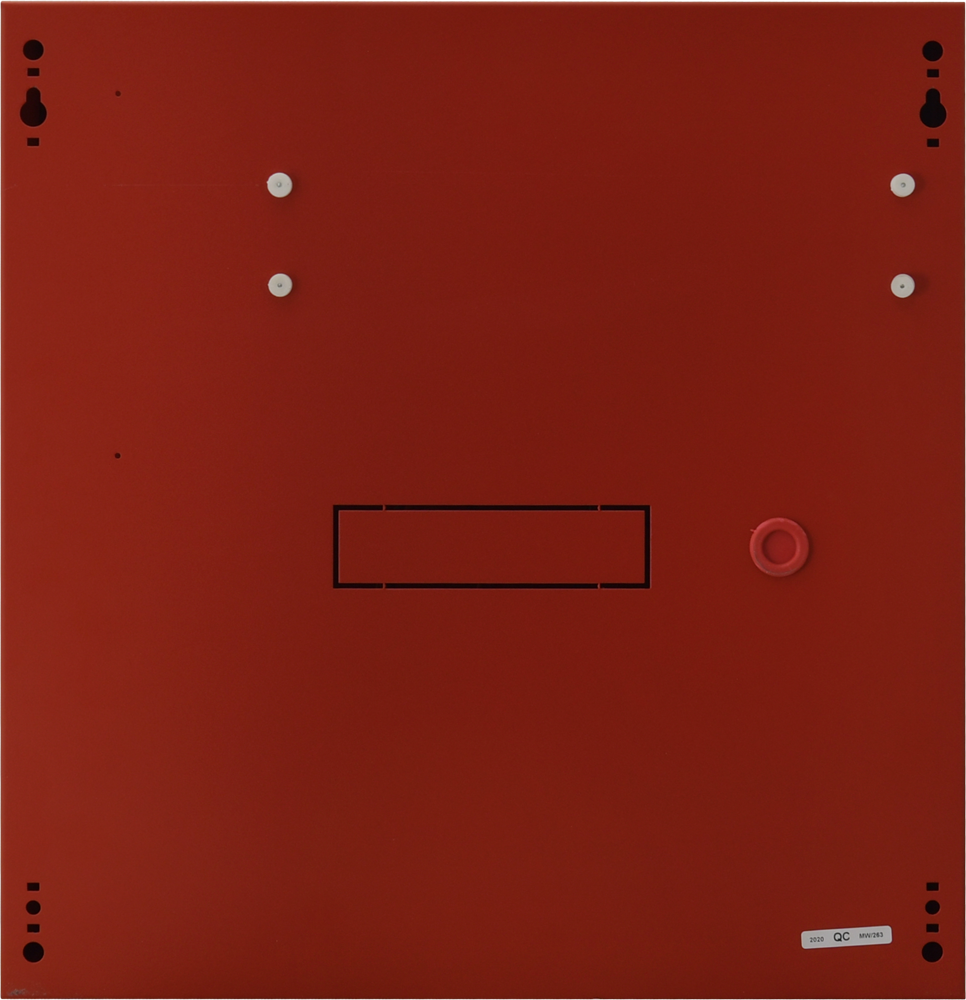 EN54 brandstrømforsyning 27,6V 10A, 2x17Ah, LCD