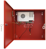 EN54 brandstrømforsyning 27,6V 10A, 2x40Ah