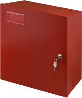 EN54 brandstrømforsyning 27,6V 10A, 2x40Ah