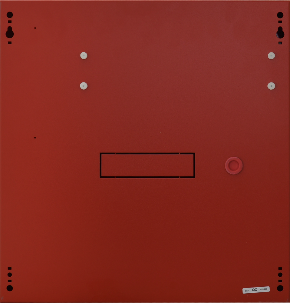EN54 brandstrømforsyning 27,6V 5A, 2x17Ah, LCD