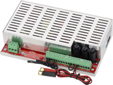 EN54 strømforsyningsmodul 27,6V 2A, 2x7Ah