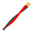 Brandkabel 2x1,5mm2, twisted pair, halogenfri, 100m