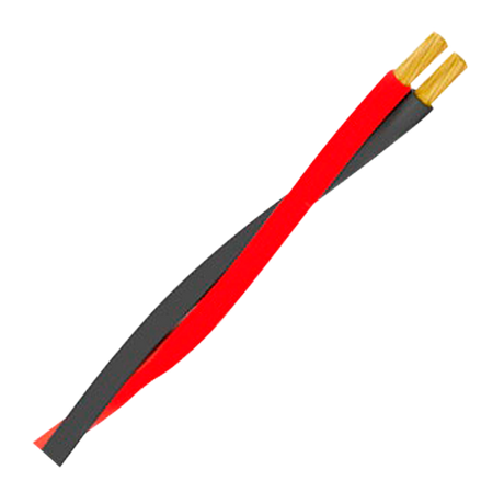 Brandkabel 2x1,5mm2, twisted pair, halogenfri, 100m