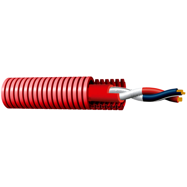 Brandsikkert Kabel RF120 2x1,0mm² i Rørkanal 100m