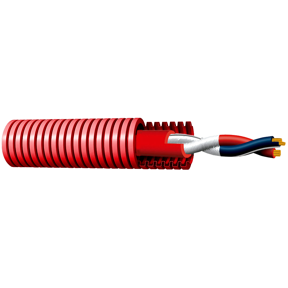 Brandsikkert Kabel RF120 2x1,5mm² i Rørkanal 100m