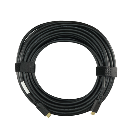 HDMI-kabel 25 m, sort, forstærket og skærmet