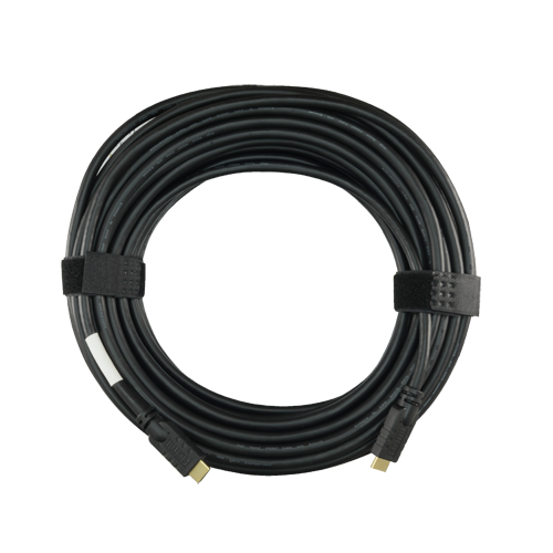 HDMI-kabel 25 m, sort, forstærket og skærmet