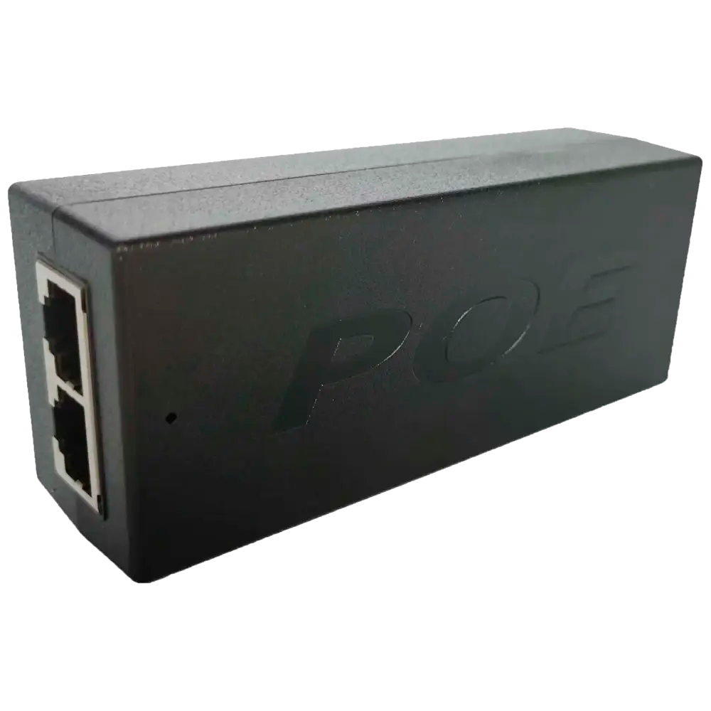 Passiv PoE-injector 24V 0,5A, RJ45 Gigabit