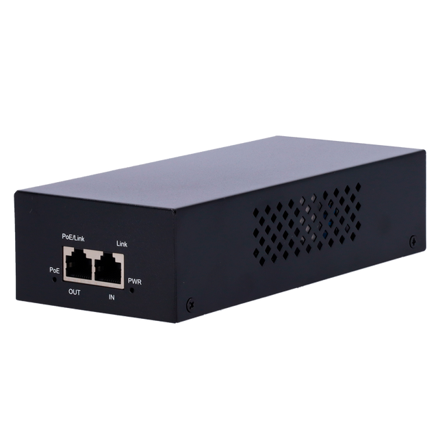 PoE-injector 90W, RJ45 Gigabit, PoE/PoE+/Hi-PoE af/at/bt