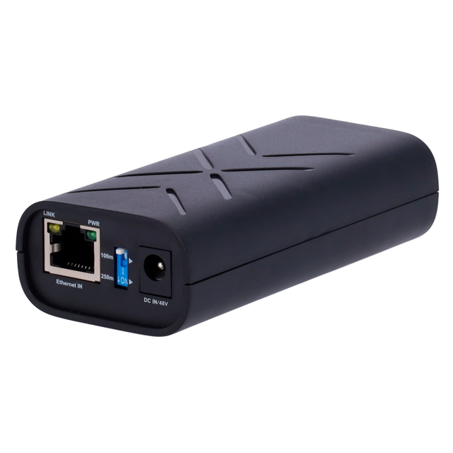 Dobbelt PoE+ injector 60W Mini, RJ45 Gigabit, af/at