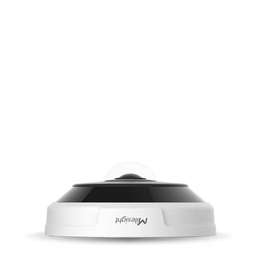 MS-C12174-YPG1 Milesight AI 12MP 360° Fisheye IP-kamera – fra siden