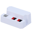 Strømforsyning 12V 2A/24W hvid 2 udgange