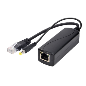 PoE-splitter 30W, DC 12V/2A, 100Mbps