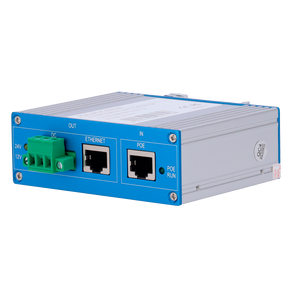 PoE-splitter 60W, DC 12V/2A, Gigabit, IP40
