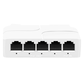 PoE-extender DIN, 4 port 100Mbps, af/at/bt