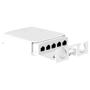 Udendørs PoE-extender, 4 port 100Mbps, af/at/bt