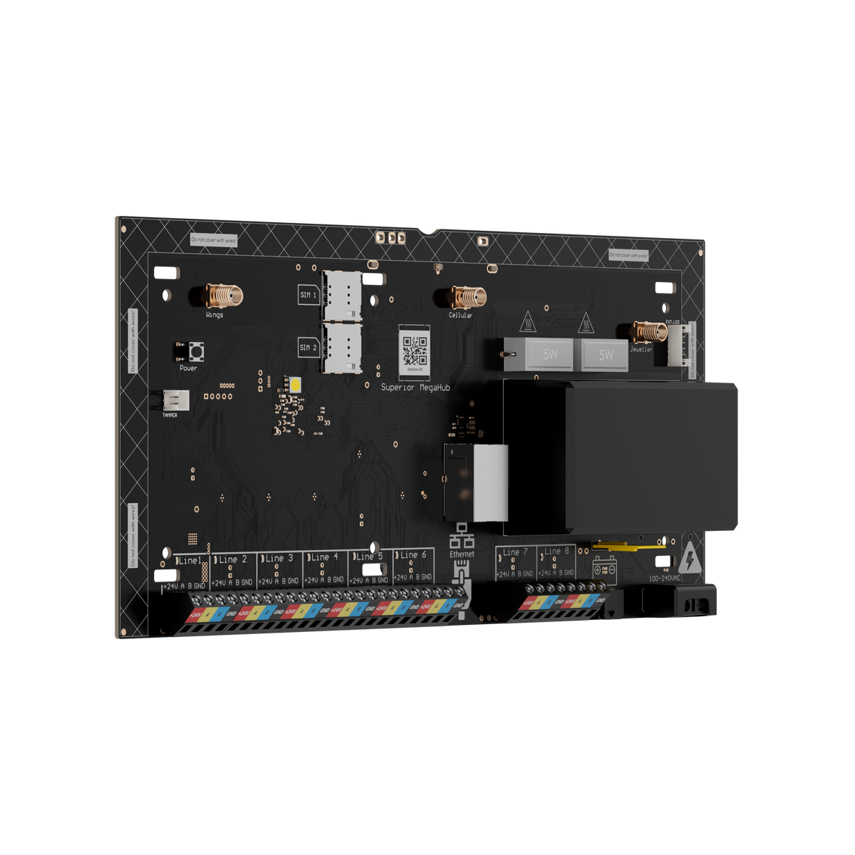 Ajax S-Line MegaHub (uden kasse)