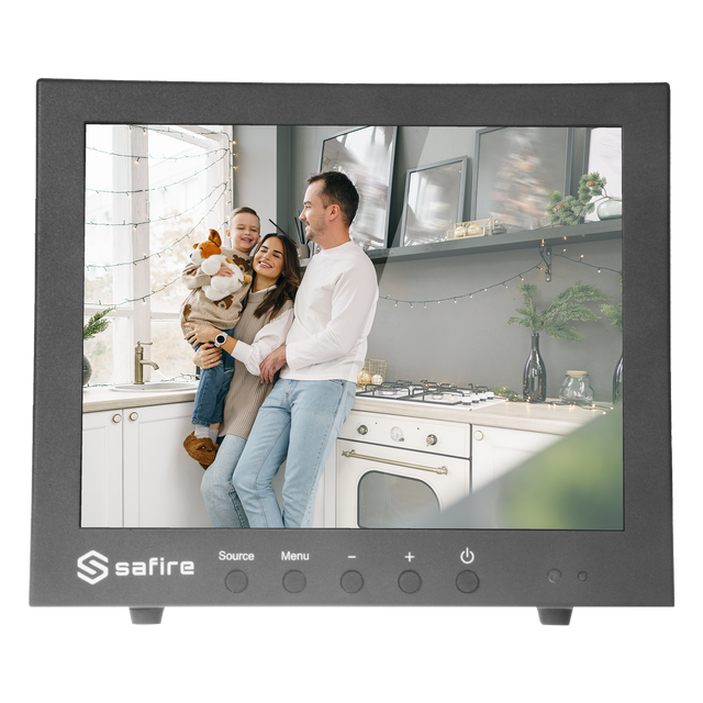 Safire CCTV-monitor 10" XGA 60/75 Hz