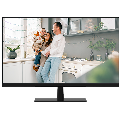Safire CCTV-monitor 24" FHD 4-i-1 BNC/HDMI 30/60 Hz