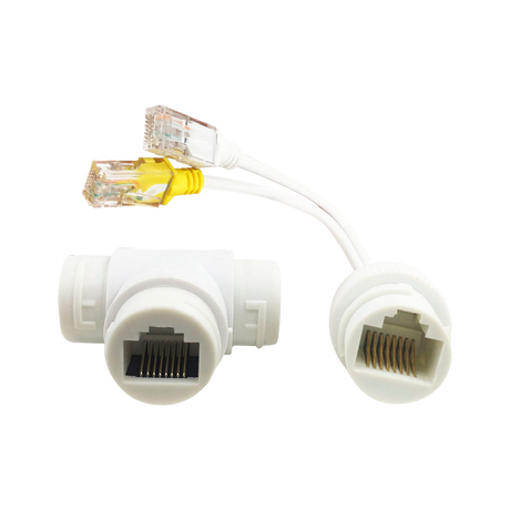 Safire PoE combiner/splitter RJ45, hvid