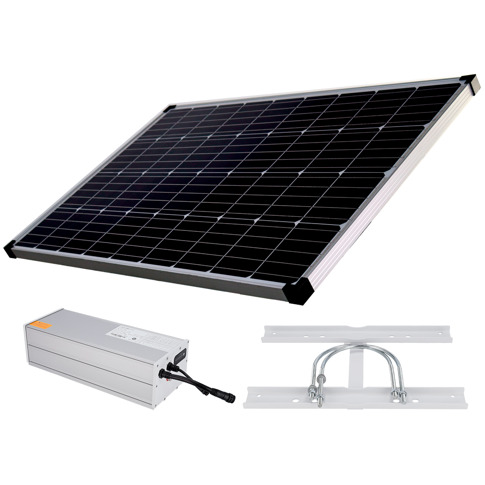 Safire Solcelleanlæg 200W, LiFePO4 1280Wh, MPPT