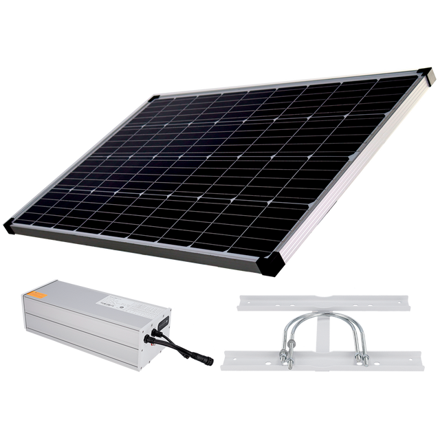 Safire Solcelleanlæg 200W, LiFePO4 1280Wh, MPPT